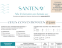 Fiche de réservation Santenay 2025